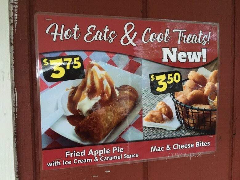 Dave's Place - Townville, PA menu_pic