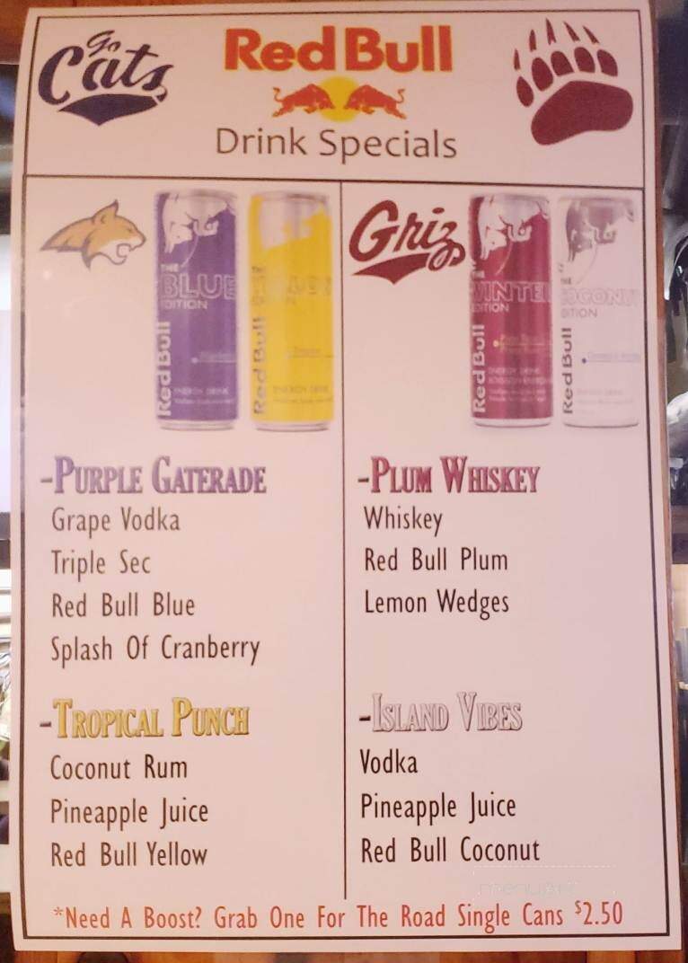 Cowboy's Bar - Great Falls, MT menu_pic