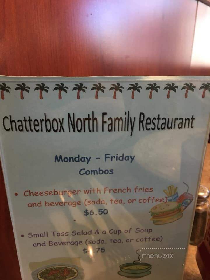 Chatterbox North Family Restaurant - Palm Harbor, FL menu_pic