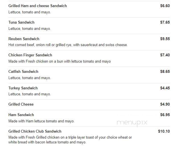 Mary's Grill One - Detroit, MI menu_pic