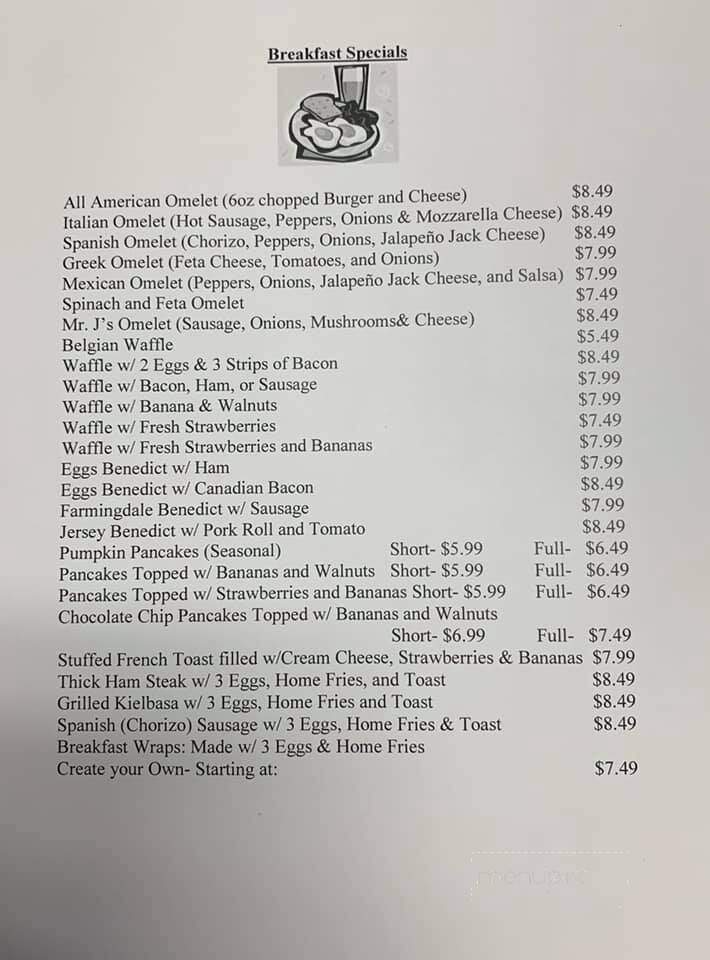 Farmingdale Breakfast Club - Farmingdale, NJ menu_pic