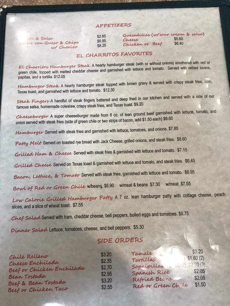 El Charritos Mexican Restaurant - Albuquerque, NM