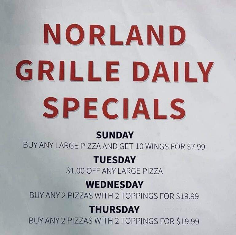 Edith's Pizza - Chambersburg, PA menu_pic
