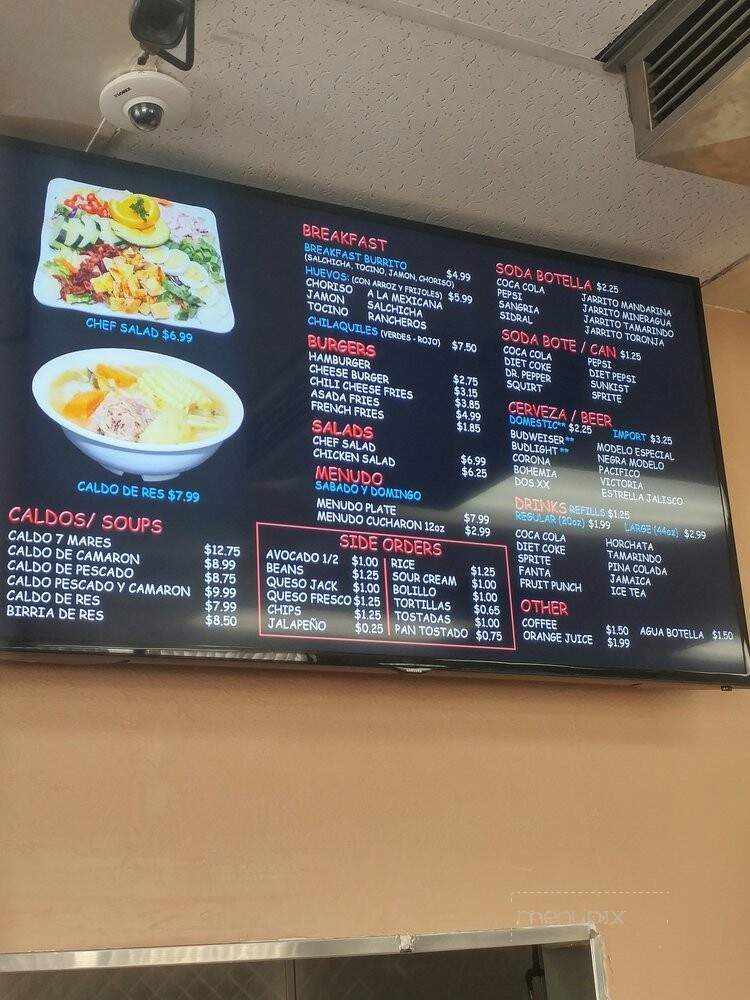 Taco Boy - Maywood, CA menu_pic