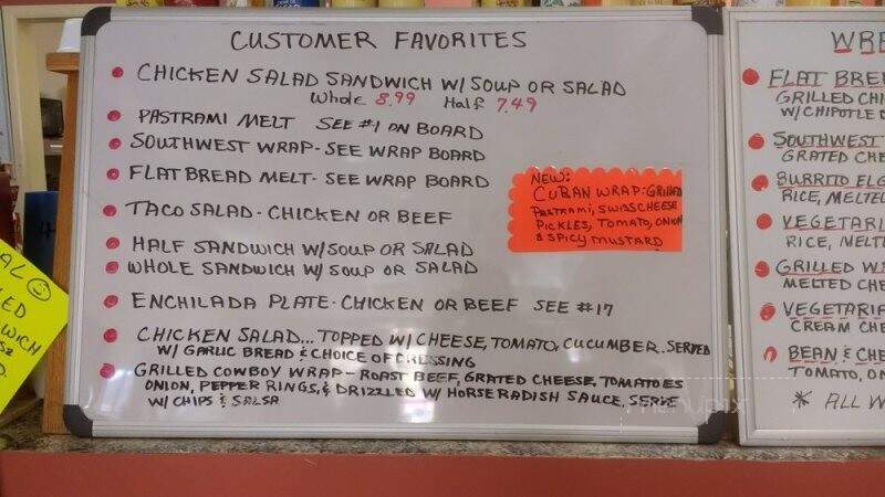 Linda's Soup Cafe - Yreka, CA menu_pic