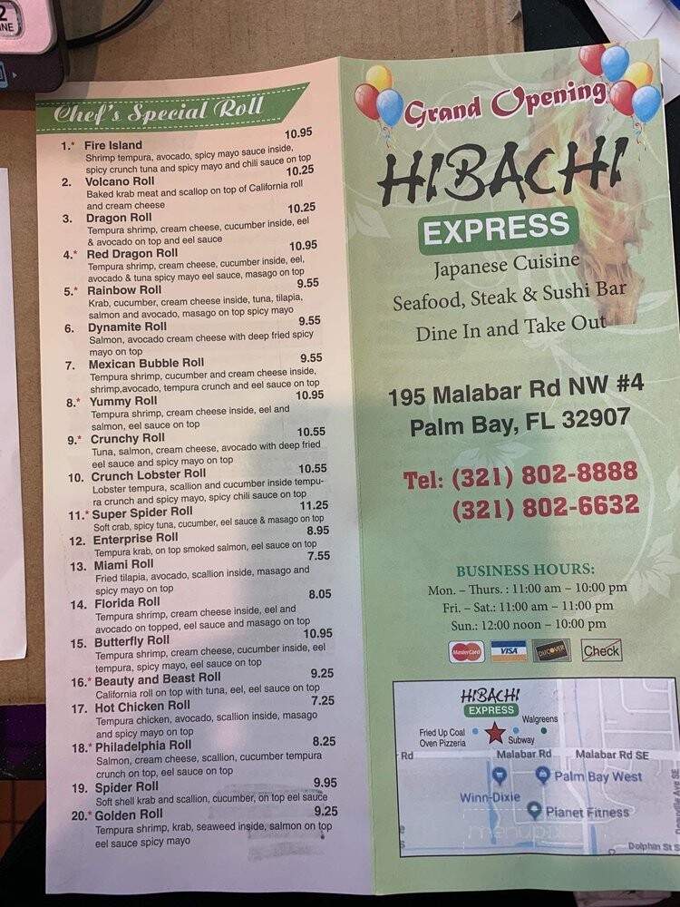 Hibachi Express - Palm Bay, FL