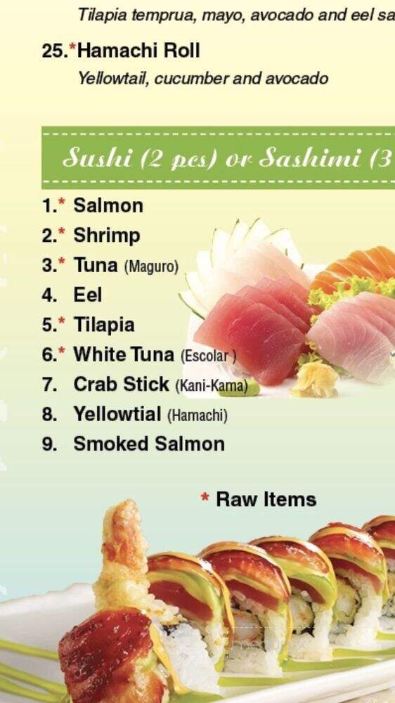 Hibachi Express - Palm Bay, FL menu_pic