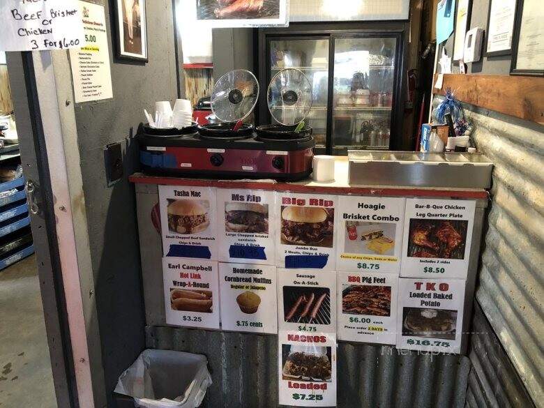 Big Rip's Delicious BBQ - Chandler, TX menu_pic