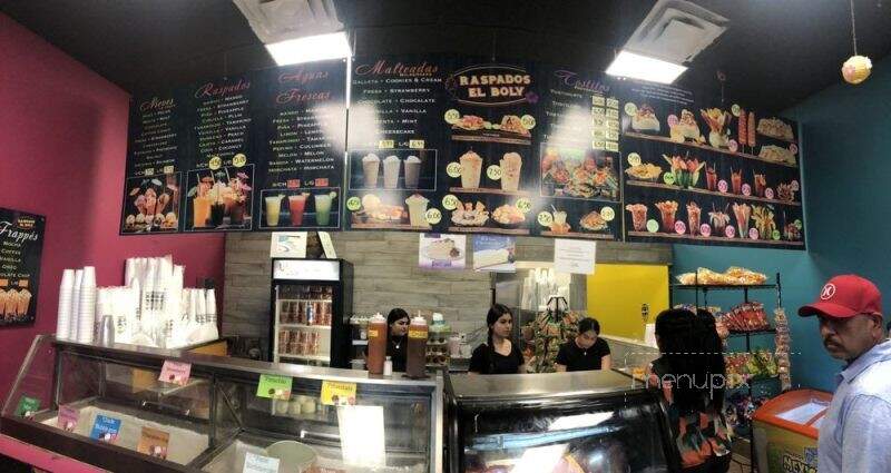 Raspados El Boly - Mesa, AZ menu_pic