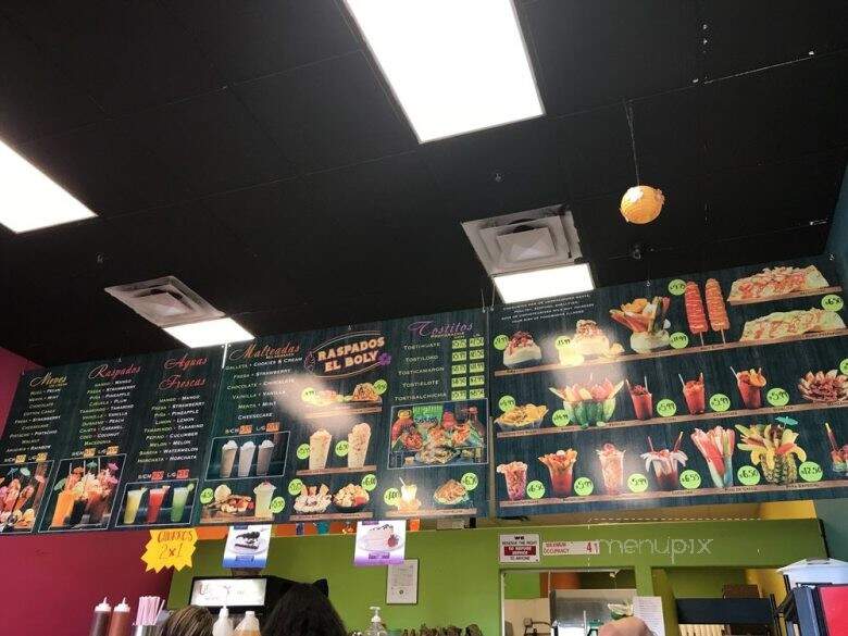 Raspados El Boly - Mesa, AZ menu_pic