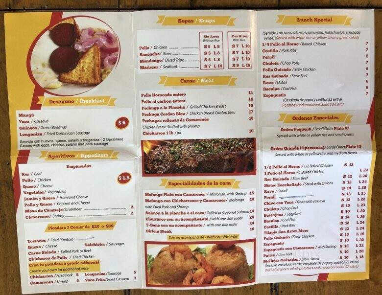 3 Corner Restaurant & Bar - New Brunswick, NJ menu_pic