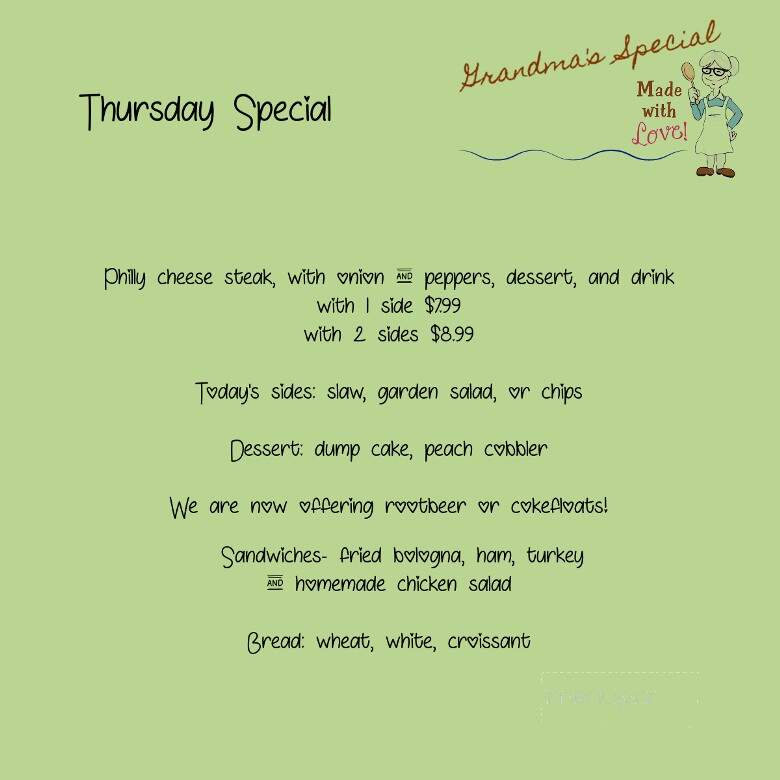 Mom and Pops Cafe - Friendsville, TN menu_pic