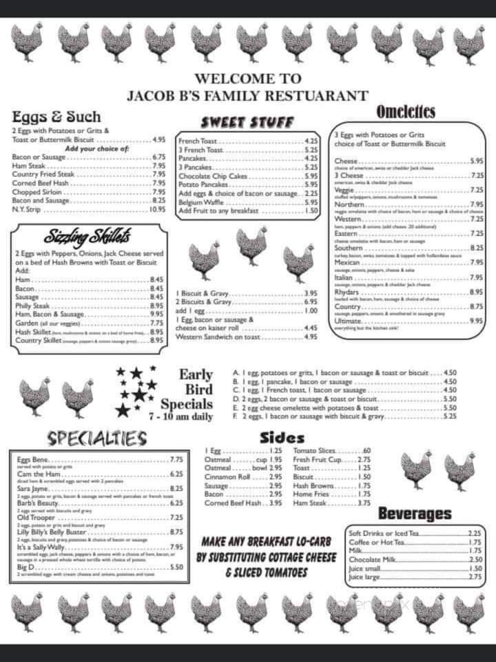 Jacob B's Family Restaurant - Port Richey, FL
