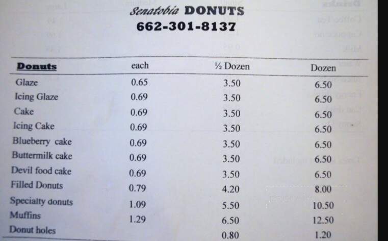 Senatobia Donuts - Senatobia, MS