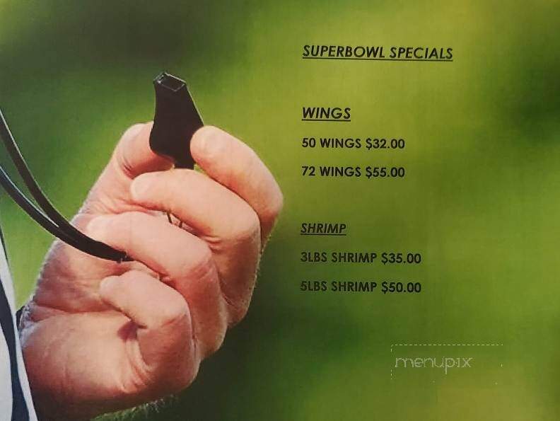 Hang Loose Bar & Grill - Tamaqua, PA menu_pic