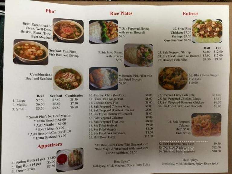 Pho' N Seafood Restaurant - Visalia, CA