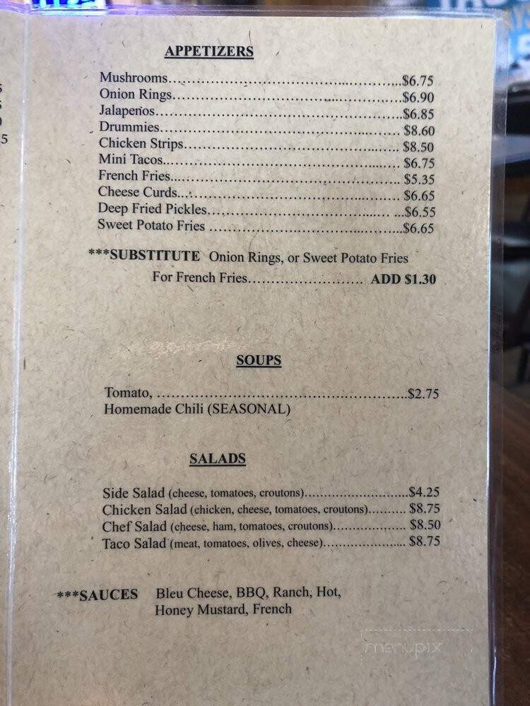 Millside Tavern - Saint Michael, MN menu_pic