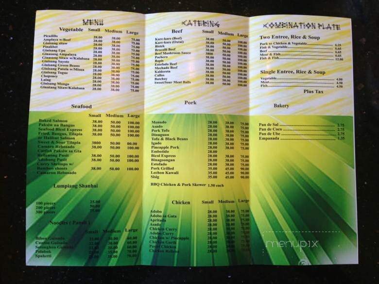 Nipa Hut - Canoga Park, CA menu_pic