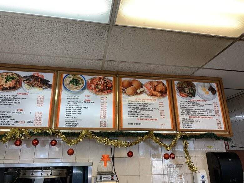 Jesse's Bakery - Honolulu, HI menu_pic