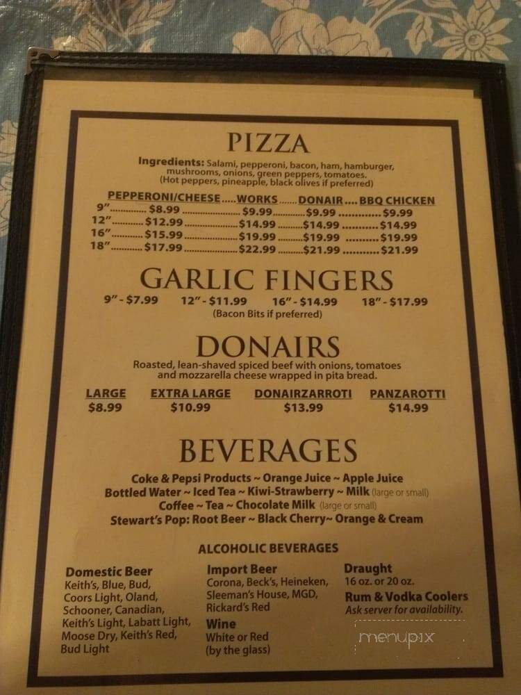 Mo's Grill & Dining Room - Western Shore, NS menu_pic