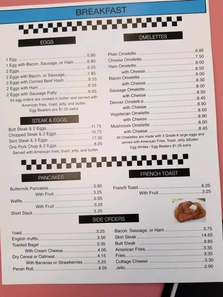 Uncle Bill's Diner - Roselle, IL menu_pic