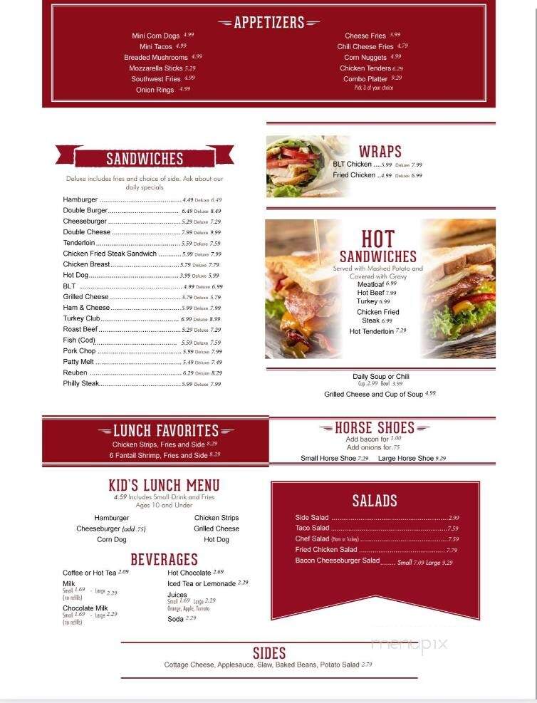 Busy Corner Grill - Pekin, IL menu_pic