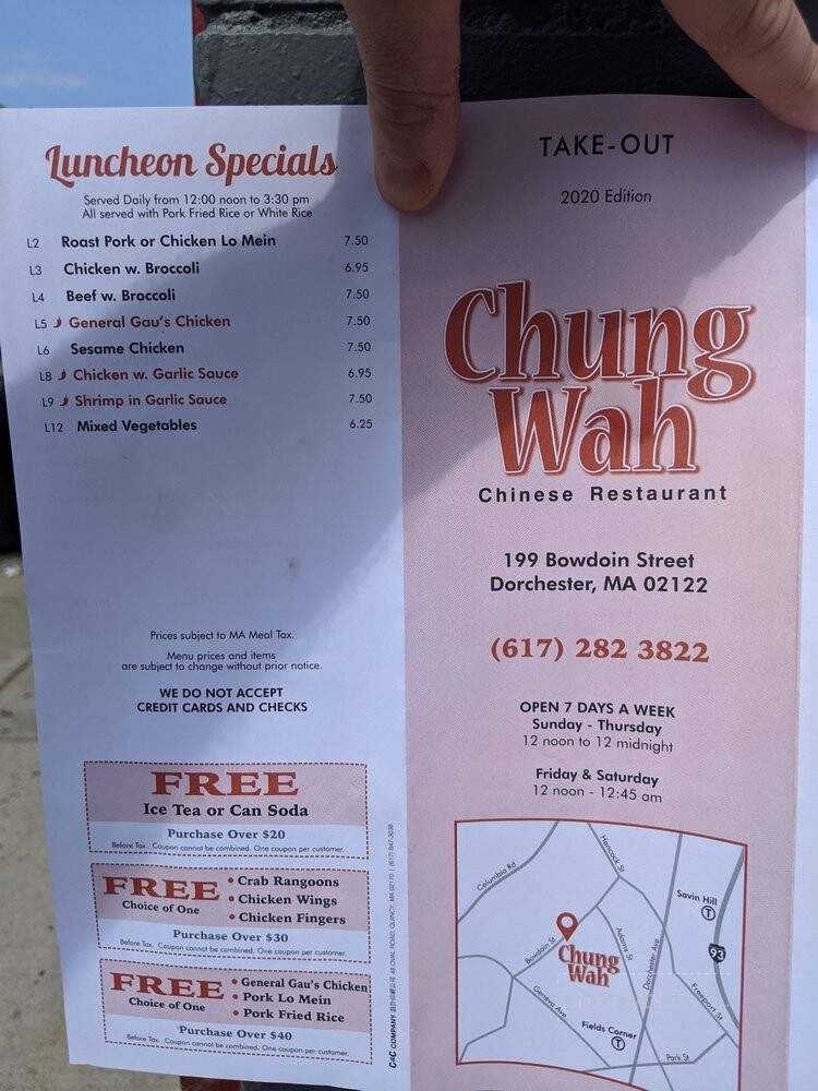 Chung Wah - Dorchester, MA