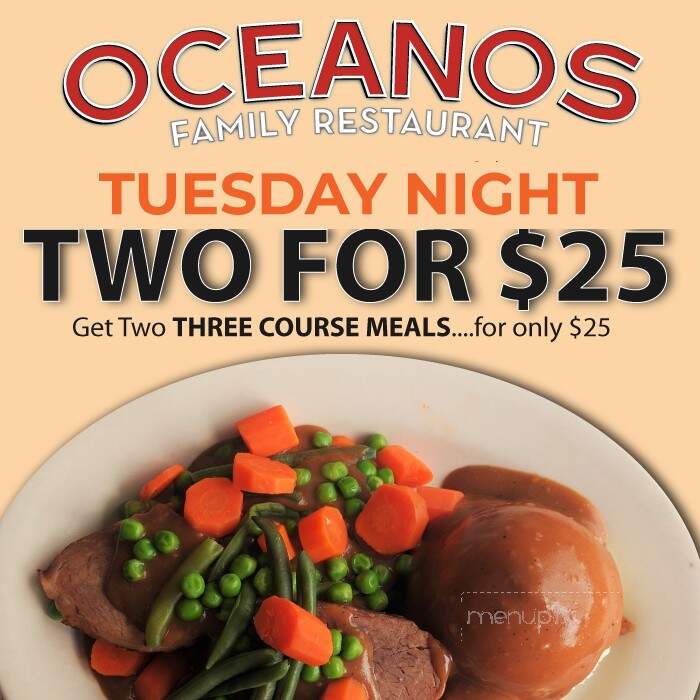 Oceanos Restaurant - West Berlin, NJ menu_pic