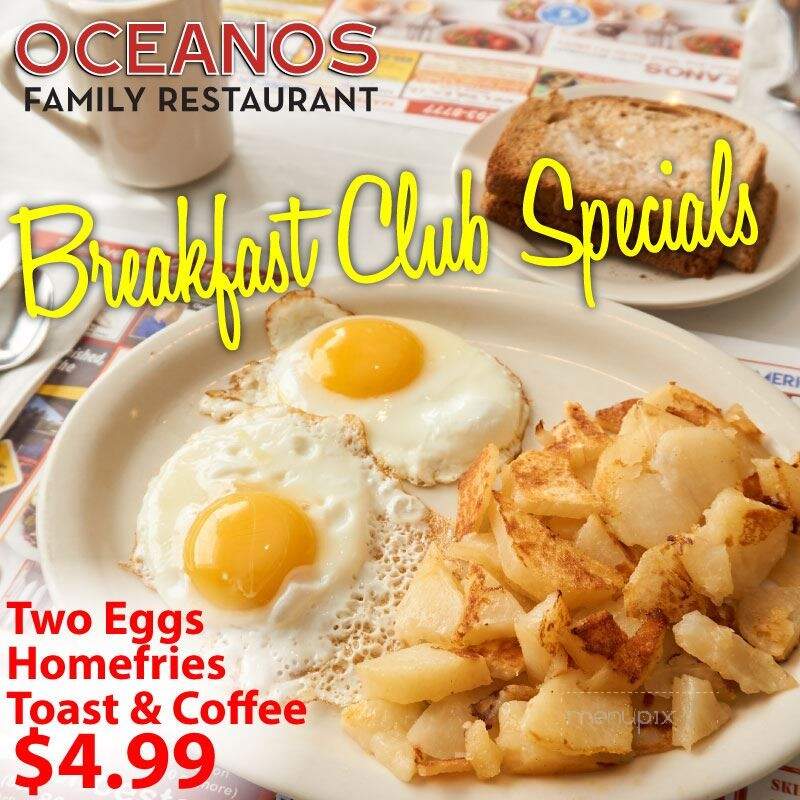 Oceanos Restaurant - West Berlin, NJ menu_pic