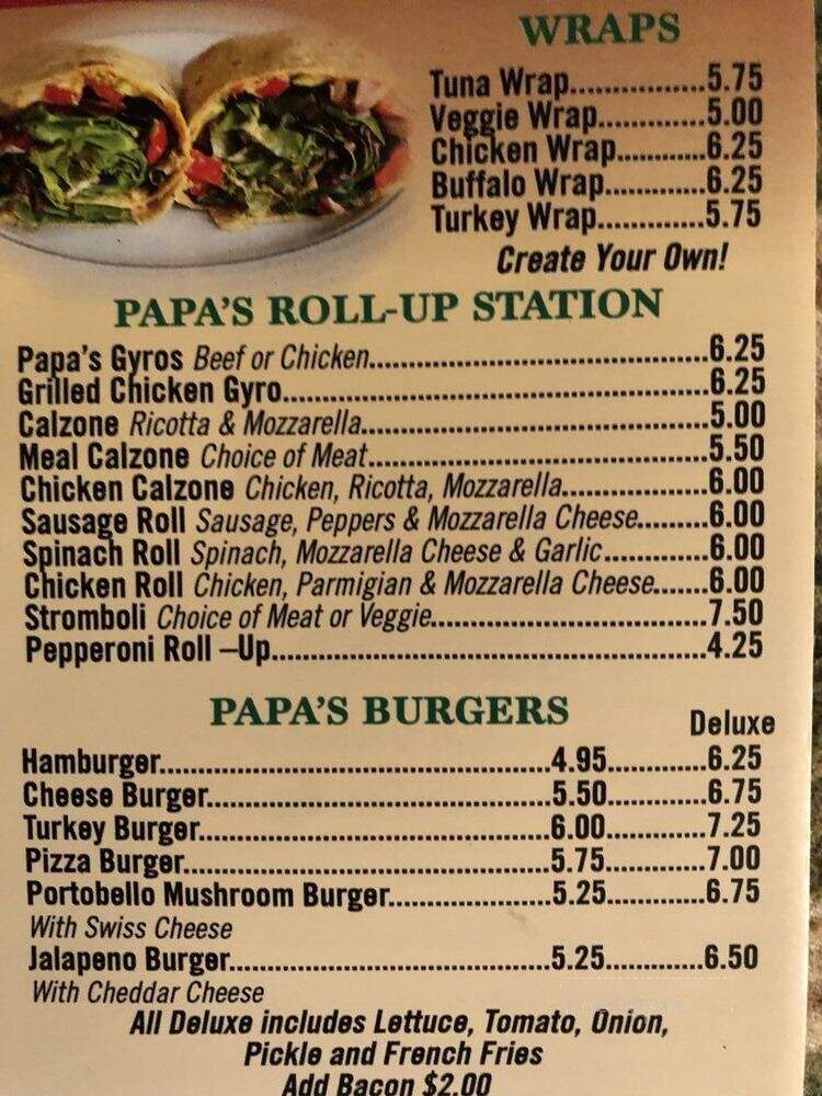 Papa's Pizzeria - Bogota, NJ