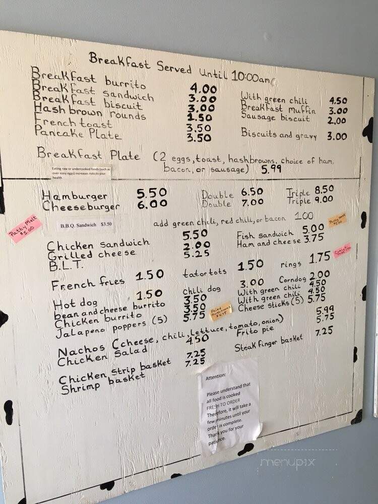Dariland - Fort Sumner, NM menu_pic