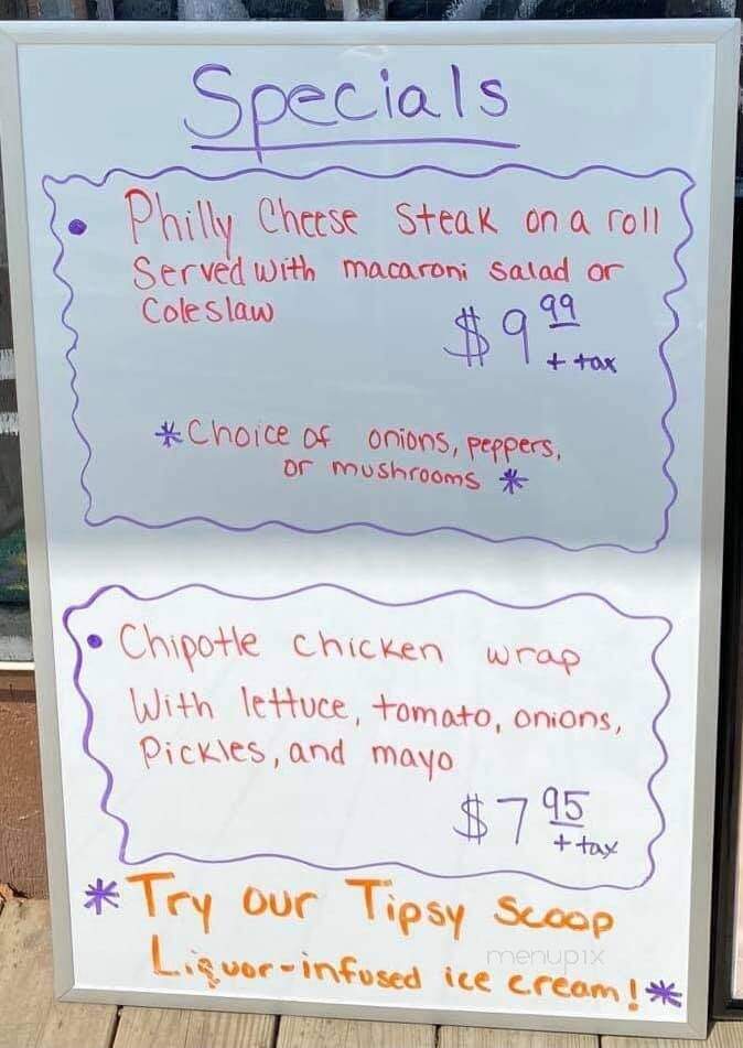 Depot Deli - Copake Falls, NY menu_pic
