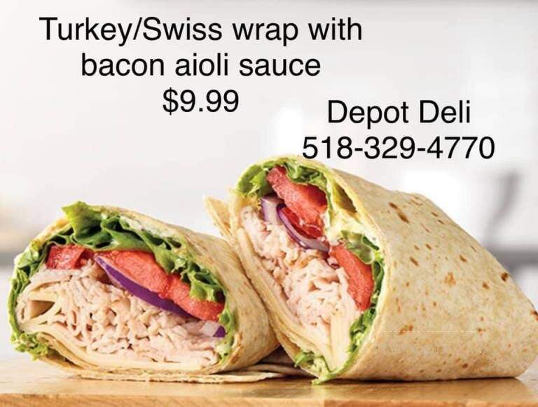Depot Deli - Copake Falls, NY menu_pic