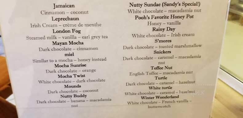 Latte Da - Vermillion, SD menu_pic