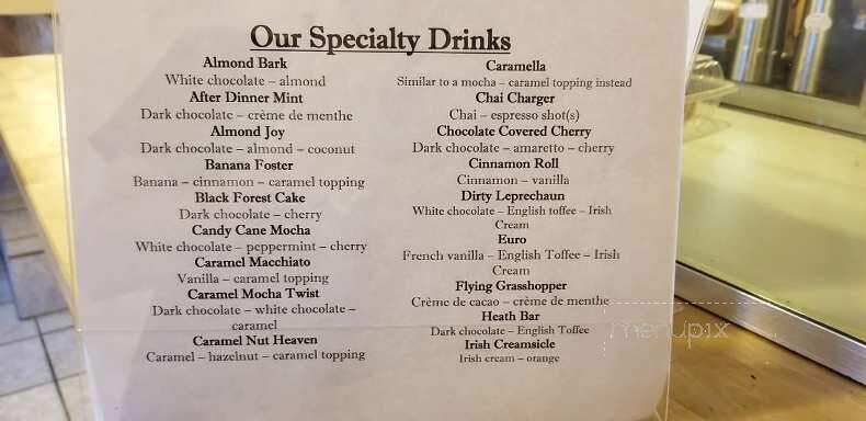 Latte Da - Vermillion, SD menu_pic