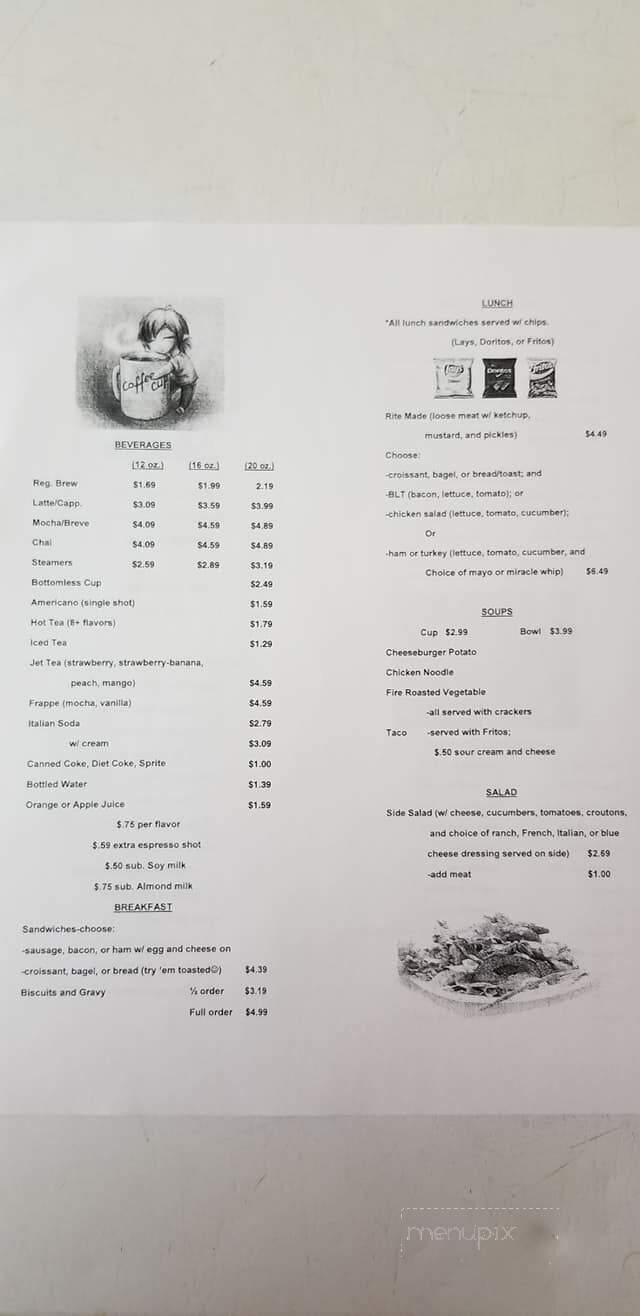Latte Da - Vermillion, SD menu_pic