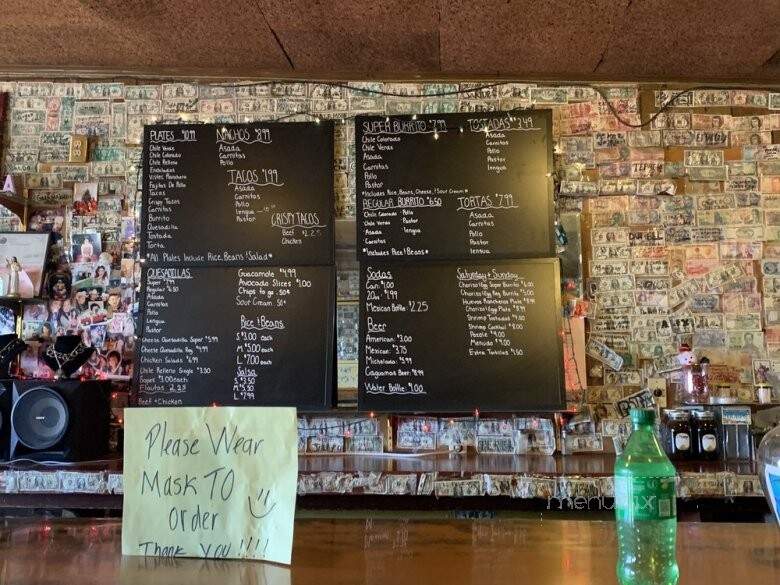 La Plazita Taqueria - Madison, CA menu_pic