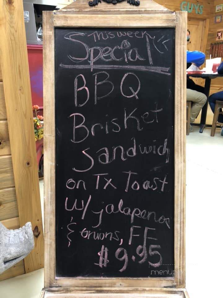 Porky's Parlor - Holly, CO menu_pic