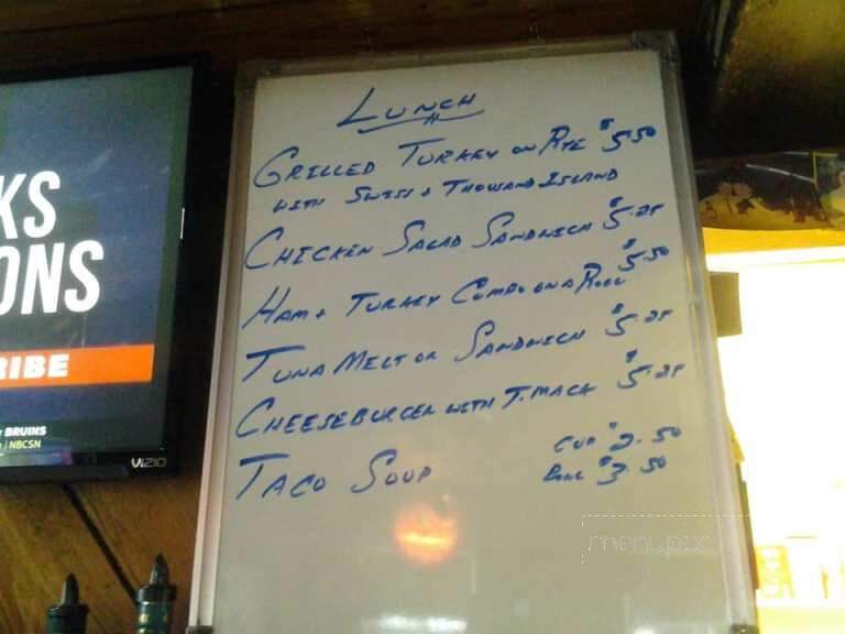 Trolley Club On Main - Willimantic, CT menu_pic