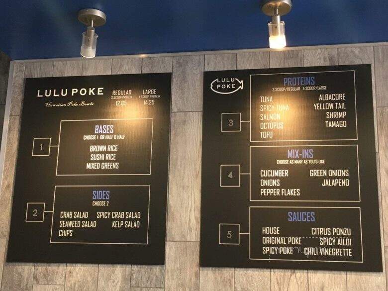 Lulu Poke - Union City, CA menu_pic