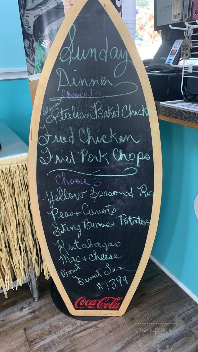 Lakeside Paradise Restaraunt - Summerton, SC menu_pic