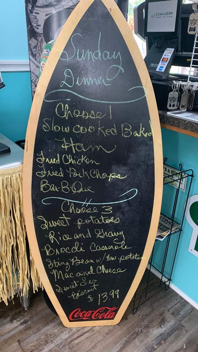 Lakeside Paradise Restaraunt - Summerton, SC menu_pic
