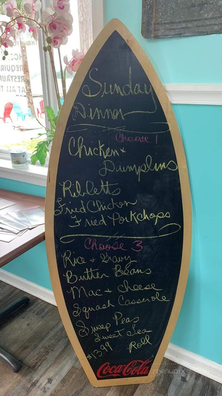 Lakeside Paradise Restaraunt - Summerton, SC menu_pic