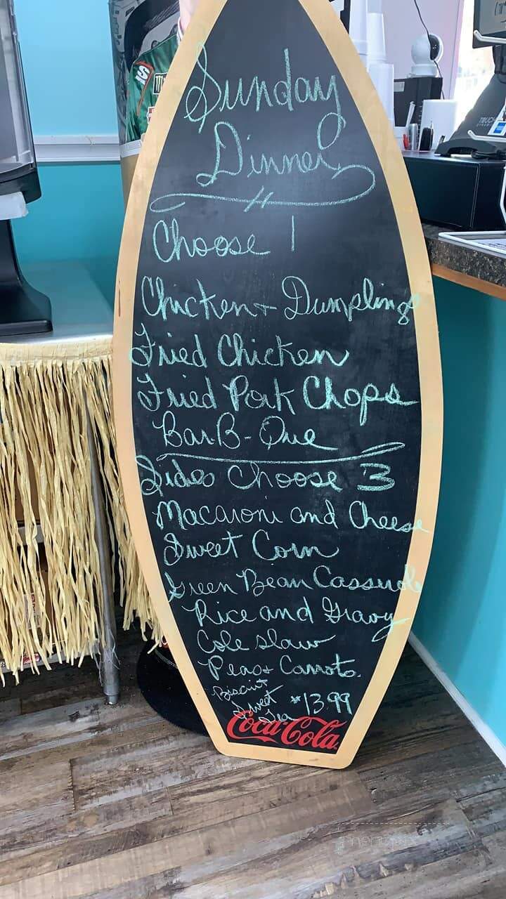 Lakeside Paradise Restaraunt - Summerton, SC menu_pic