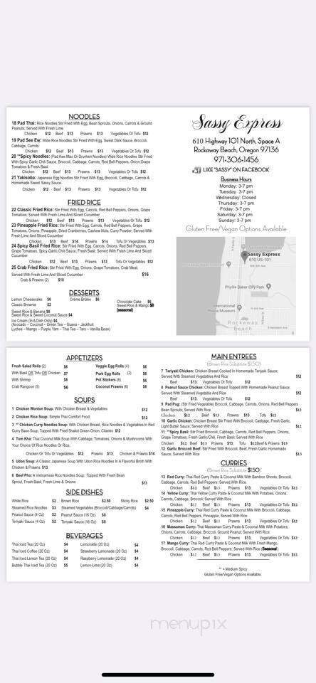 Sassy Express - Rockaway Beach, OR