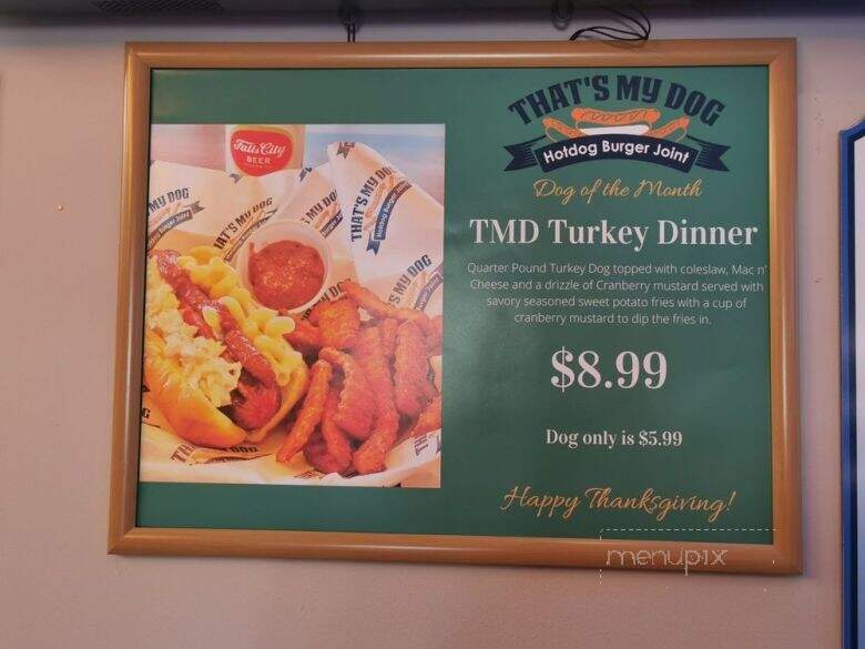 That's My Dog - Jeffersonville, IN menu_pic