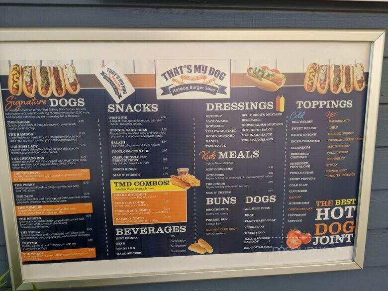 That's My Dog - Jeffersonville, IN menu_pic