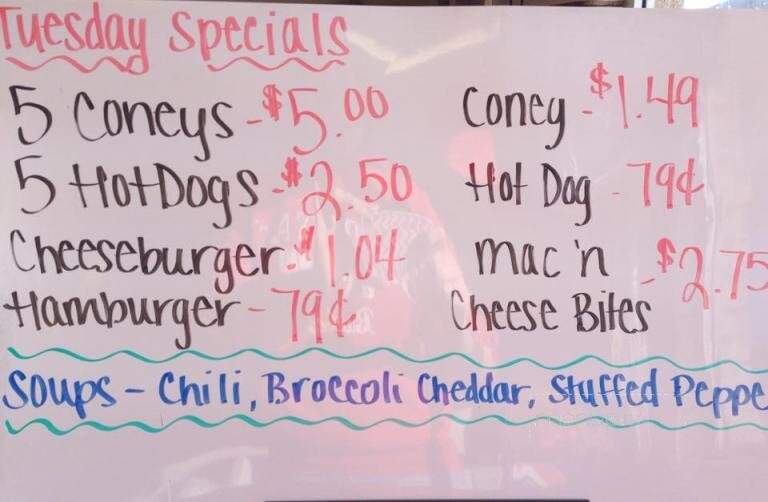 Burger Hut Ltd - Alliance, OH menu_pic