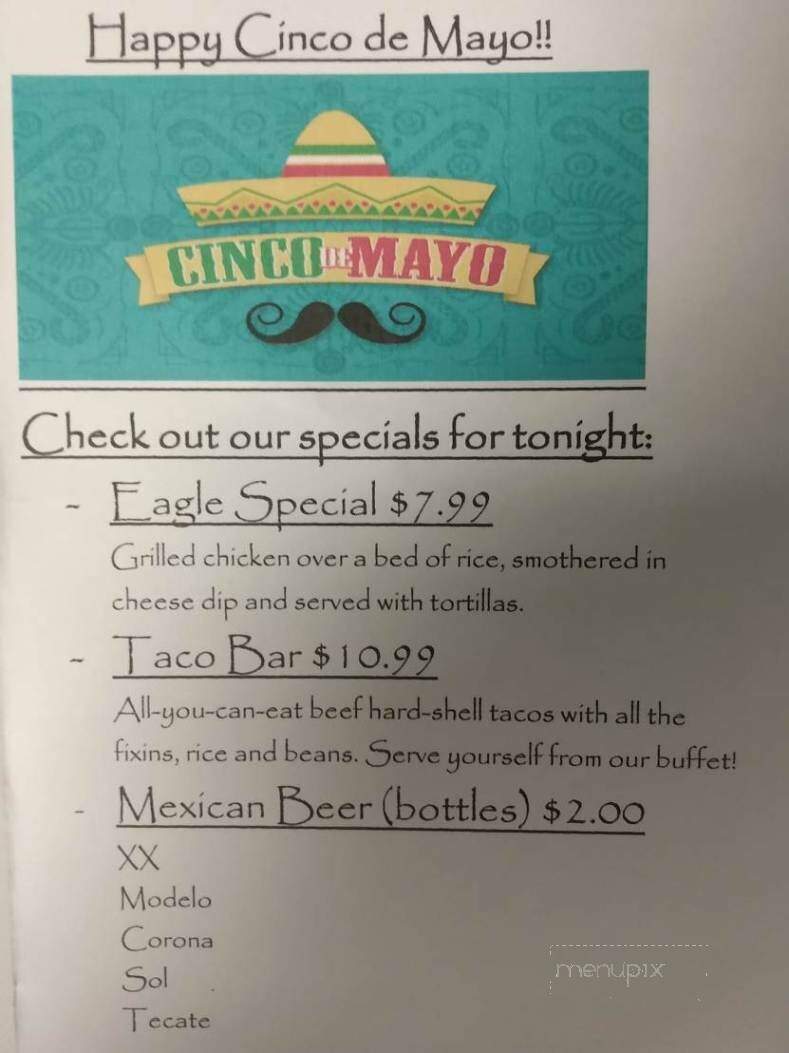 Mi Casa Mexican Cuisine - Aledo, IL menu_pic