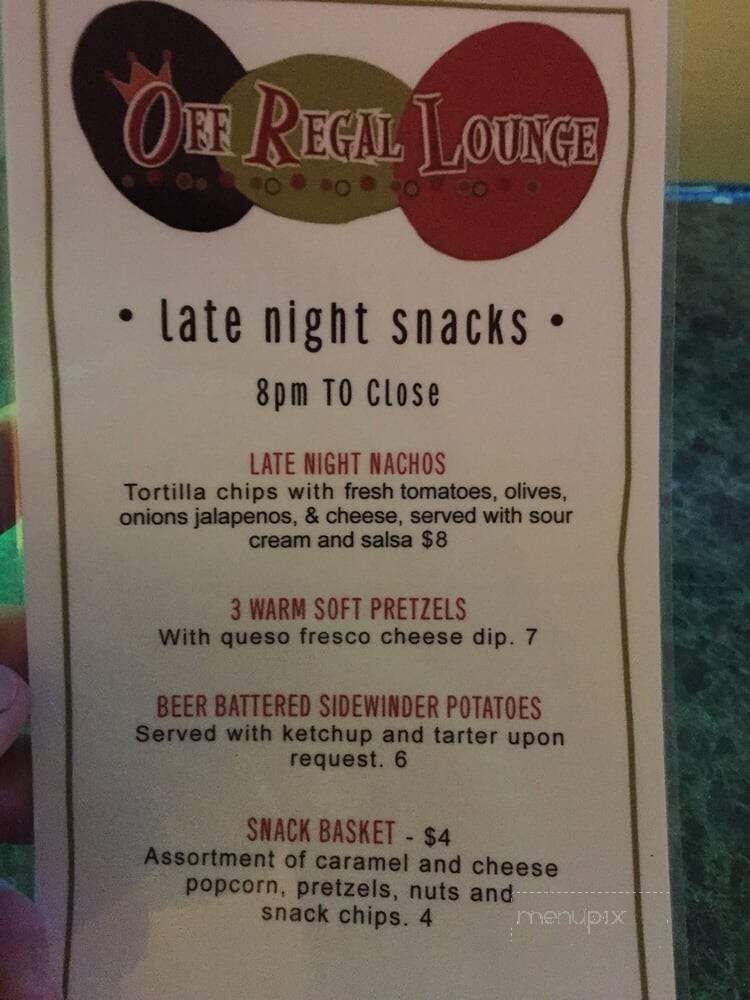 Off Regal Lounge - Spokane, WA